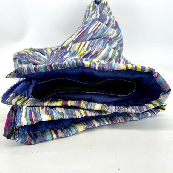 LL Bean Girls 18 / woman 6 Snow Pants Girls Glacier Summit Purple Multicolour - Picture 6 of 9